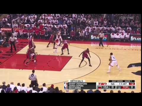 Raptors Highlights: DeRozan Opens The Scoring - May 15, 2016