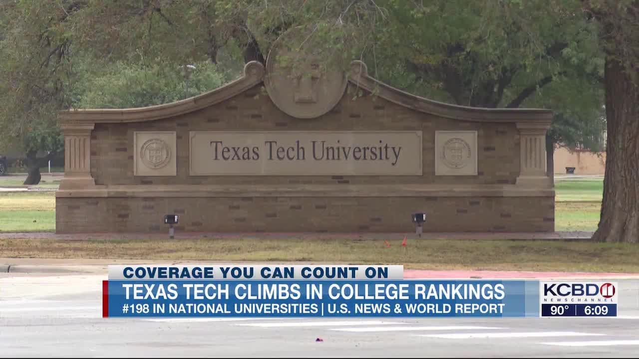 Texas Tech moves up in U.S. News, World Report Best Colleges rankings