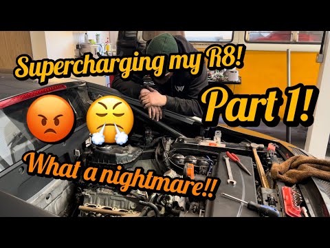 SUPERCHARGING MY AUDI R8! - PART 1