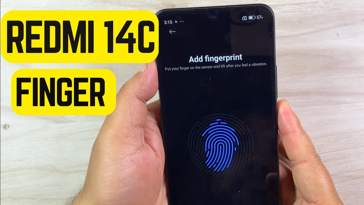 🔒 Redmi 14C Fingerprint Lock Setup | Quick & Easy Guide! 📱