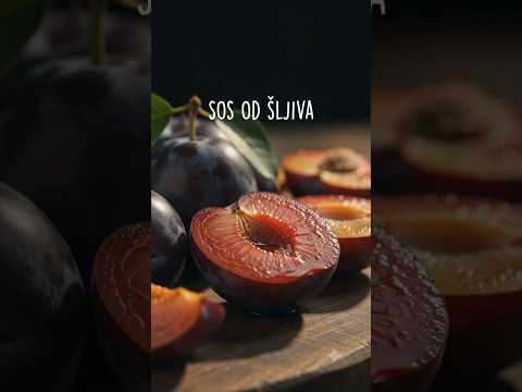 Sos od šljiva i crnog luka 🍑🧅