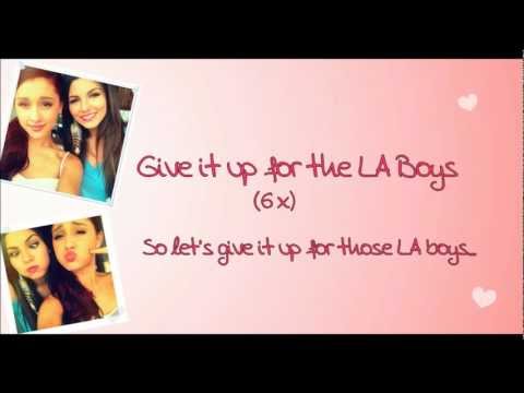 Victoria Justice feat Ariana Grande -  LA Boys  *Lyrics* HD