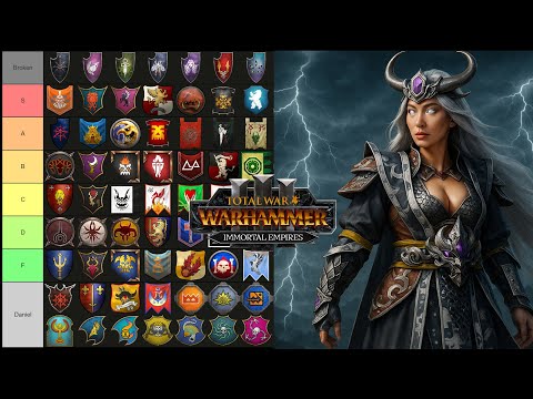 Legendary Lord Campaign Tier List, BEST and WORST - Total War: Warhammer 3 Immortal Empires