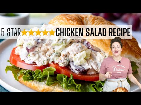FIVE STAR CHICKEN SALAD RECIPE | easy recipe with huge flavor!