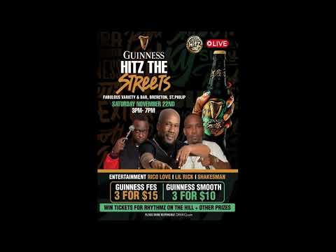 LIL RICK - GUINNESS RUSH HOUR ON HITZ 106. 7 FM PT. 1 (NOV 22ND 2025)