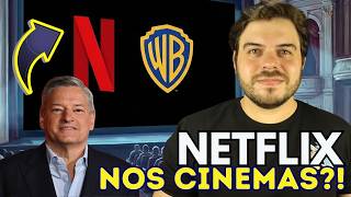 NETFLIX NOS CINEMAS LANÇADA PELA WARNER?! NOVO PLANO PODE FUNCIONAR?