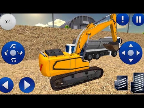 Mega City Underpass Bridge Road Building Construction Simulator #gaming #gameplay 