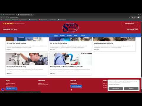 Scotts Plumbing Company audit