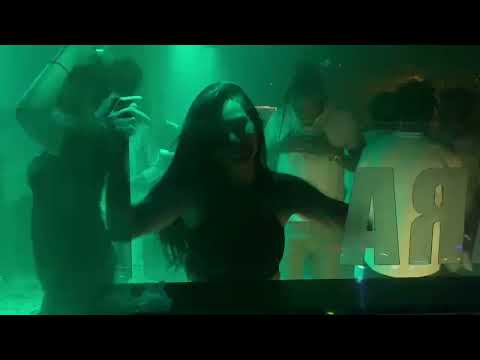 the height of the party at the bar Baccara in Tashkent