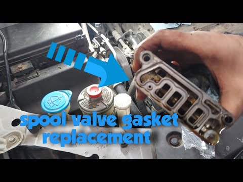 2011 Honda Odyssey vtec solenoid gasket replacement. (spool valve)