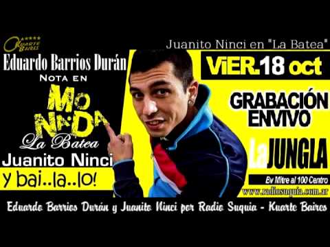 EDU BARRIOS DURAN NOTA A JUANITO NINCI LA MONADA