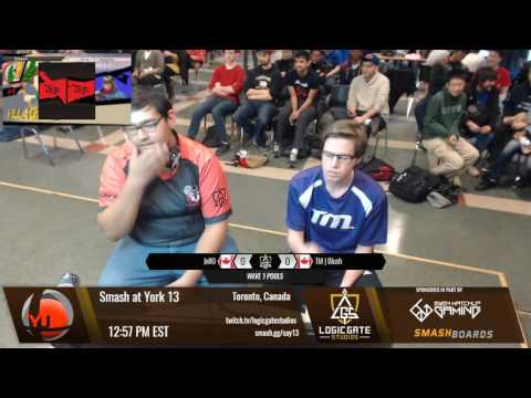 Smash at York 13 - Variant Jell0 (Villager) vs TM Blush (Captain Falcon) - SSB4 Wave 1 Pools