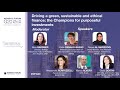Driving A Green Sustainable And Ethical Finance The Champions For Purposeful Investments