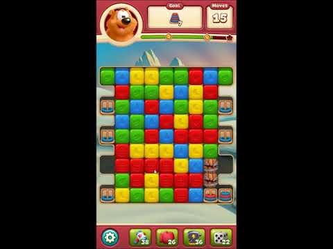 Toon Blast Level 2390 - NO BOOSTERS 🐻🐺🐱 | SKILLGAMING ✔️