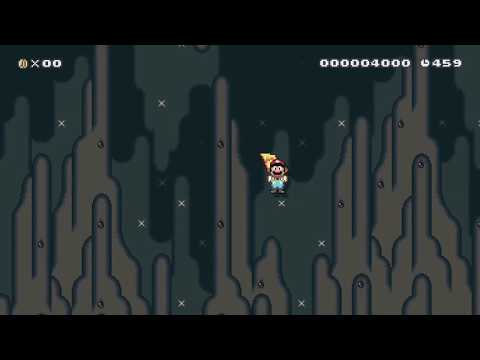 マントマリオれんしゅう。 by はやと - Super Mario Maker - No Commentary 1bo