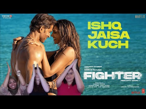 Americans' react to FIGHTER: Ishq Jaisa Kuch Hrithik Roshan | Deepika Padukone | Vishal-Sheykhar |