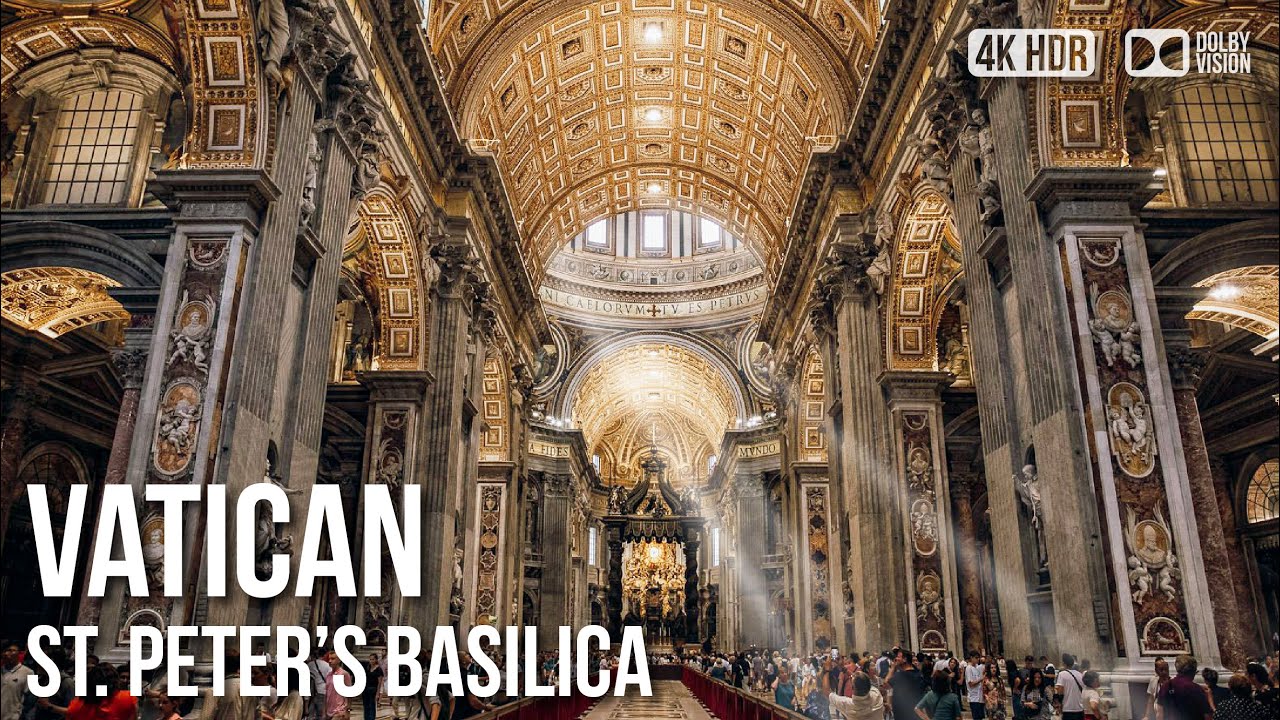 Embark on an immersive walking exploration of St. Peter's Basilica.