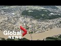 Heavy flooding in Japan leaves at least 18 dead Heavy flooding in Japan leaves at least 18 dead