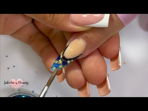 💖ENCAPSULADO EN ACRÍLICO CON TÉCNICA DE REVERSA✨💅 #encapsuladoenacrilico #uñasconalmendra
