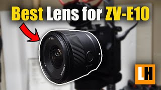 Video thumbnail for Best Lens for your Sony ZVE-10 for Video Creators - Sony 11mm F1.8 Wide Angle Lens by LH2