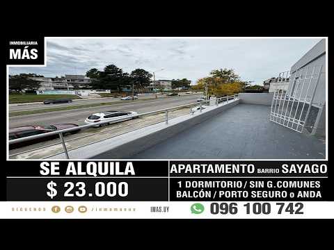 Video de YouTube - Apartamento Alquiler Sayago Montevideo iMas.uy LM *