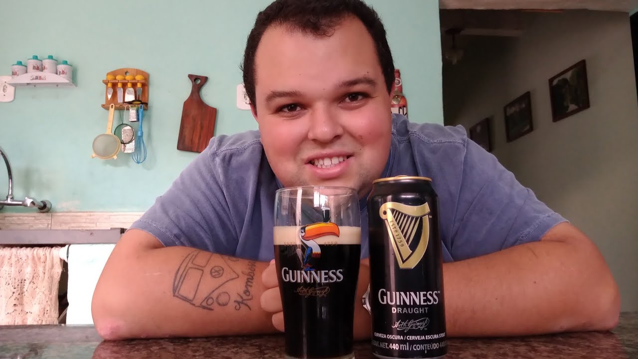 Watch Now Degustação da Cerveja Guinness !!! a cerveja preta mais famosa do mundo!!! #cerveja #beer #guinness Degustação da Cerveja Guinness !!! a cerveja preta mais famosa do mundo!!! #cerveja #beer #guinness
