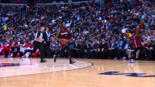 Dwyane Wade's AMAZING 3/4-Court Alley-Oop to LeBron James