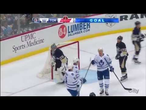 Gardiner Goal - Leafs 1 vs Pens 2 - Oct 17th 2015 (HD)