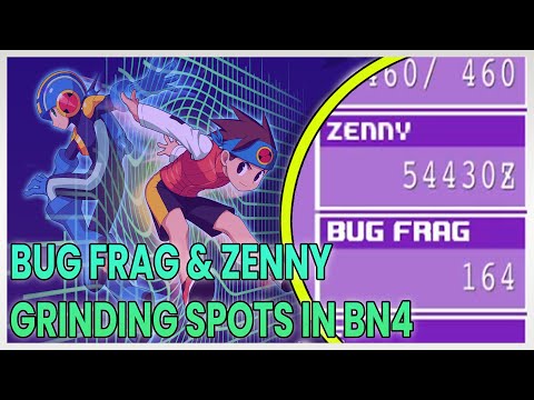 Bug Frag and Zenny farming Battle Network 4 ¦ Mega Man Battle Network Legacy Collection
