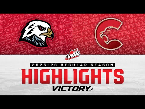 Portland Winterhawks at Prince George Cougars 9/20 | WHL Highlights 2025-26