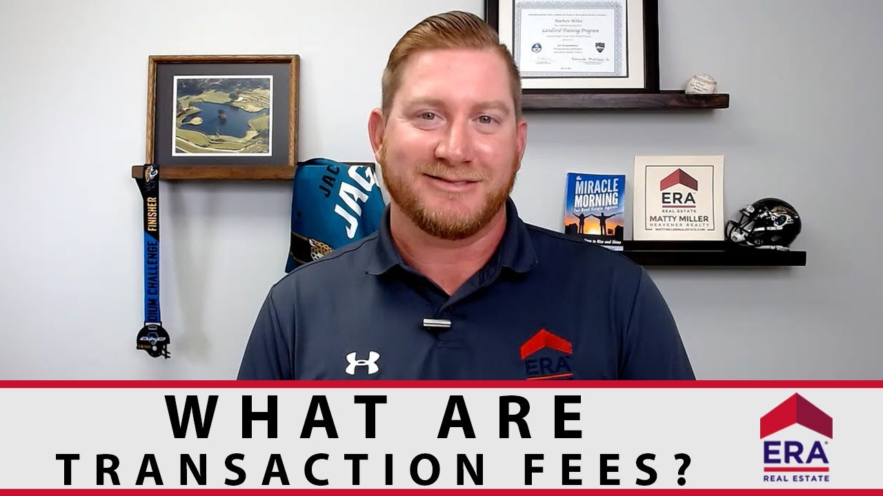 Why Are Some Agents Charging Transaction Fees? 