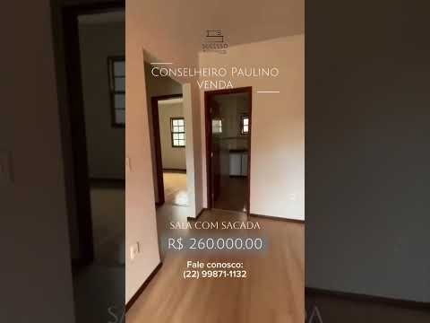 Excelente apartamento à venda em Conselheiro Paulino - Nova Friburgo/RJ