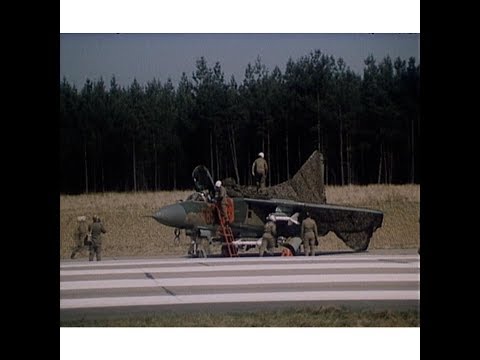 NVA Lehrfilm ABC Alarm auf dem Luftwaffenstützpunkt