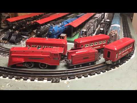 Vintage Model train Lionel 1935 Red Comet set # 278E part 2 Can we make this 87 year old loco run?