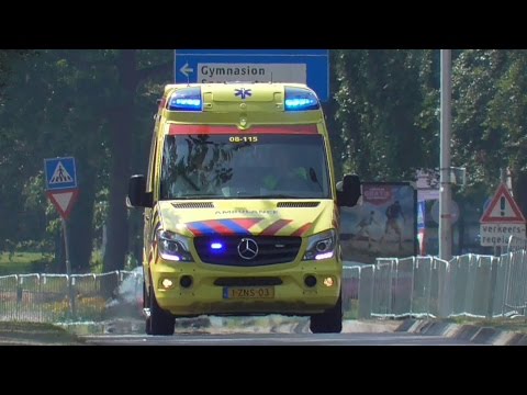 Verschillende Ambulances met spoed tijdens vierdaagse in Nijmegen