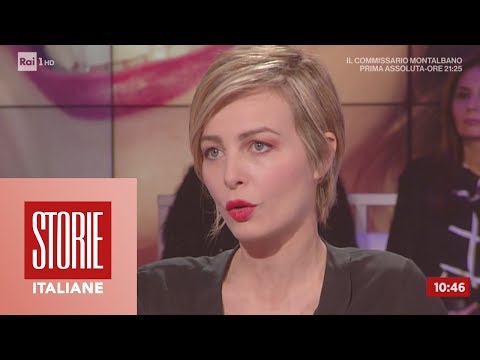 Violante Placido: "Vi racconto il rapporto speciale con mio padre" - Storie italiane 18/02/2019