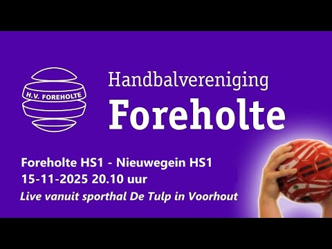 Foreholte HS1 - Nieuwegein HS1 (15-11-2025)