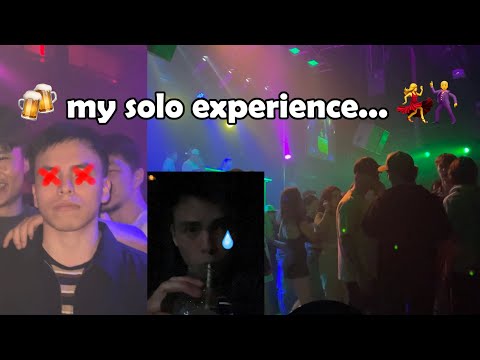 Introvert goes to the club ALONE | What I Learned