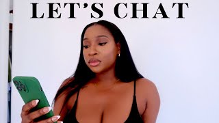 Let’s talk for 25 minutes | Q&A | what do I do for a living? Content creator friendships & more