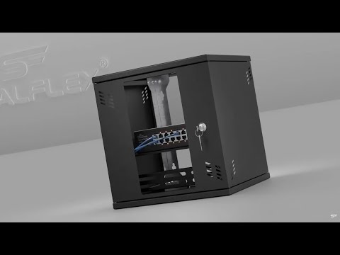 10 Zoll RACK Server- Netzwerkschrank Stalflex Streamline Produktserie - Praktische IT-Lösungen