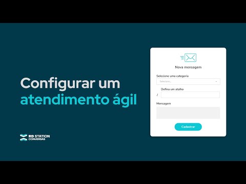 Configurar um atendimento ágil