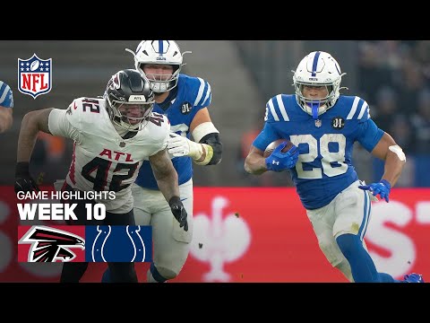 Atlanta Falcons vs. Indianapolis Colts Game Highlights | 2025 NFL Season Week 10
