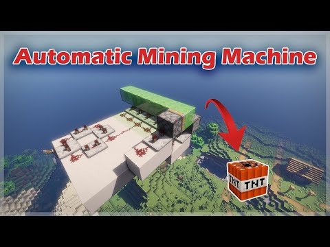 Minecraft - How to Build Automatic Mining Machine