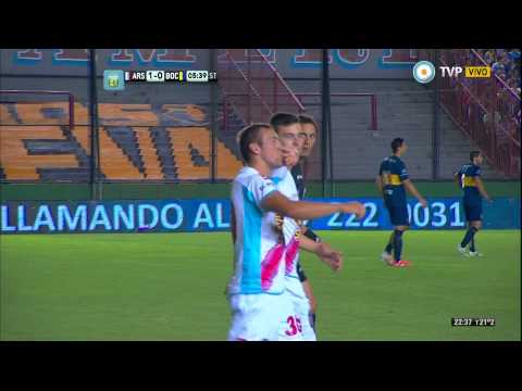 Gol de Alemán. Arsenal 1 - Boca 0 | TPD2014 - Fecha 16