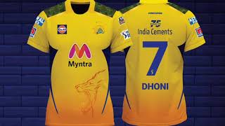 CSK Replica Jersey 2021 Dhoni Buy online offer | CSK New Jersey | Call Whatsapp - 8870163359