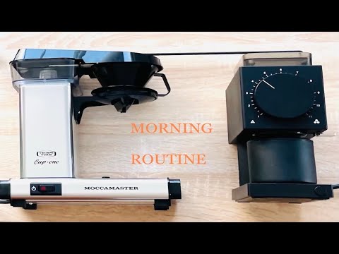 Morning Coffee Routine W/ Fellow Ode Grinder n MoccaMaster Cup One