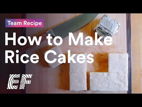 Team Recipe: How to Make Rice Cakes