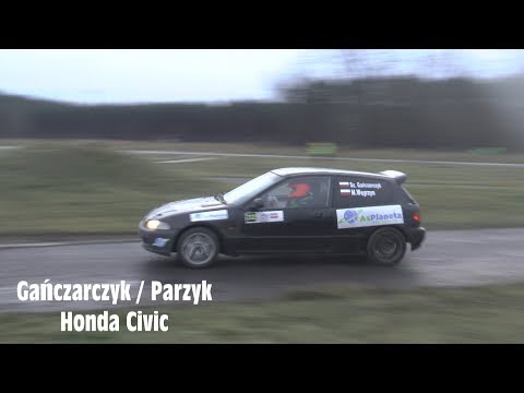 7 Runda SMT 2018 - Barbórka Tyska - Szymon Gańczarczyk / Sławomir Parzyk - Honda Civic