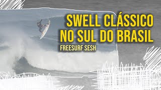FREESURF SESH | FAROL DE SANTA MARTA | UM SWELL + ALTOS TUBOS