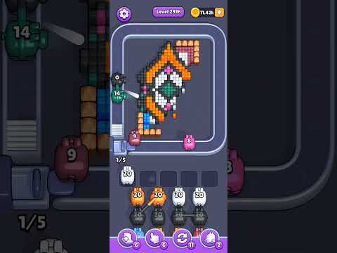 Pixel Flow Level 2916 Walkthrough
